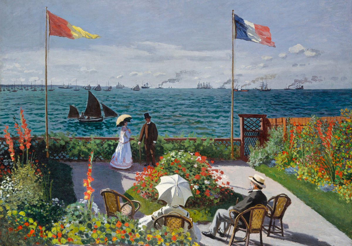 Jardín de Sainte Address de Claude Monet