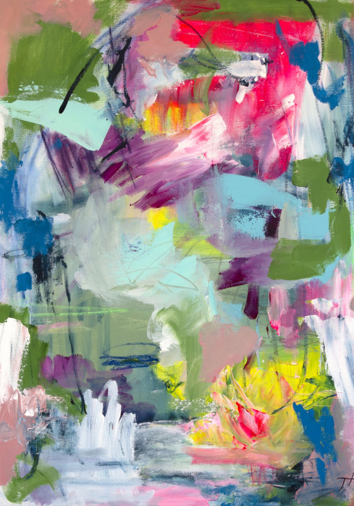 Energía abstracta vibrante