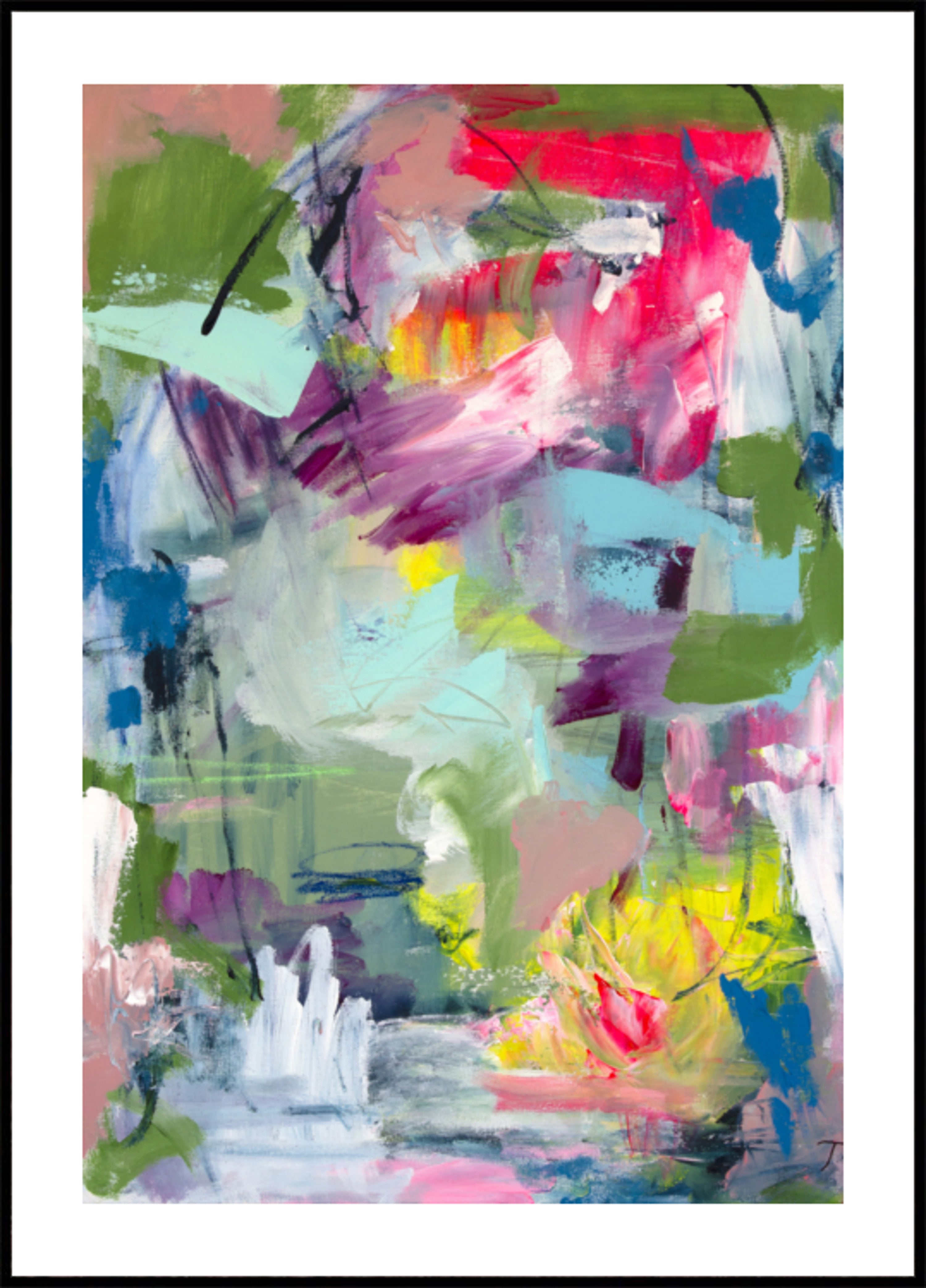 Energía abstracta vibrante