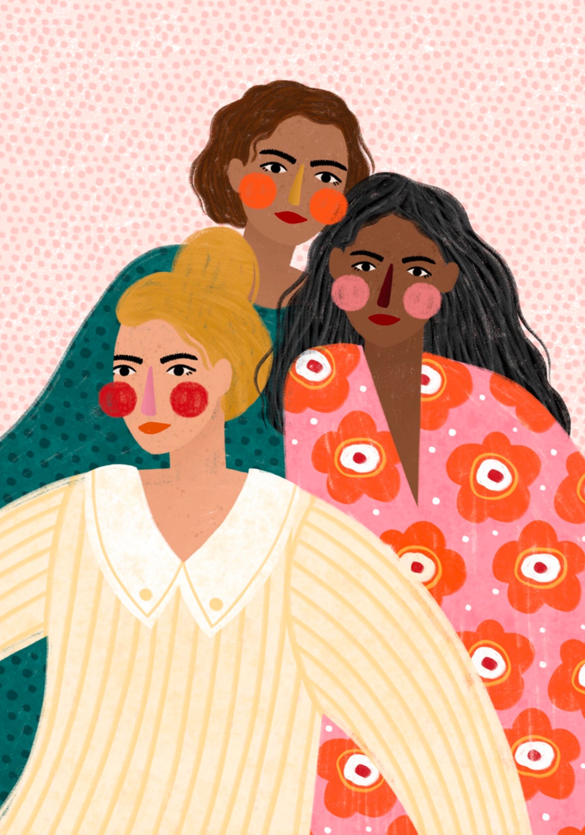 Mujeres diversas juntas