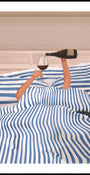 vino en la cama