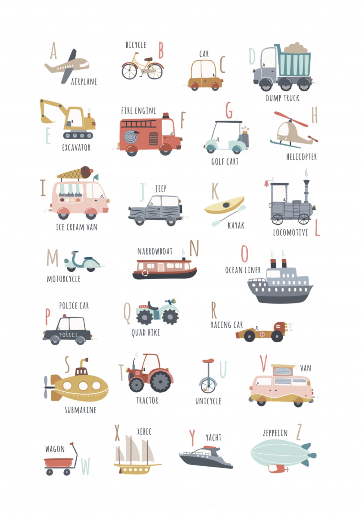 Transporte ABC Diversión