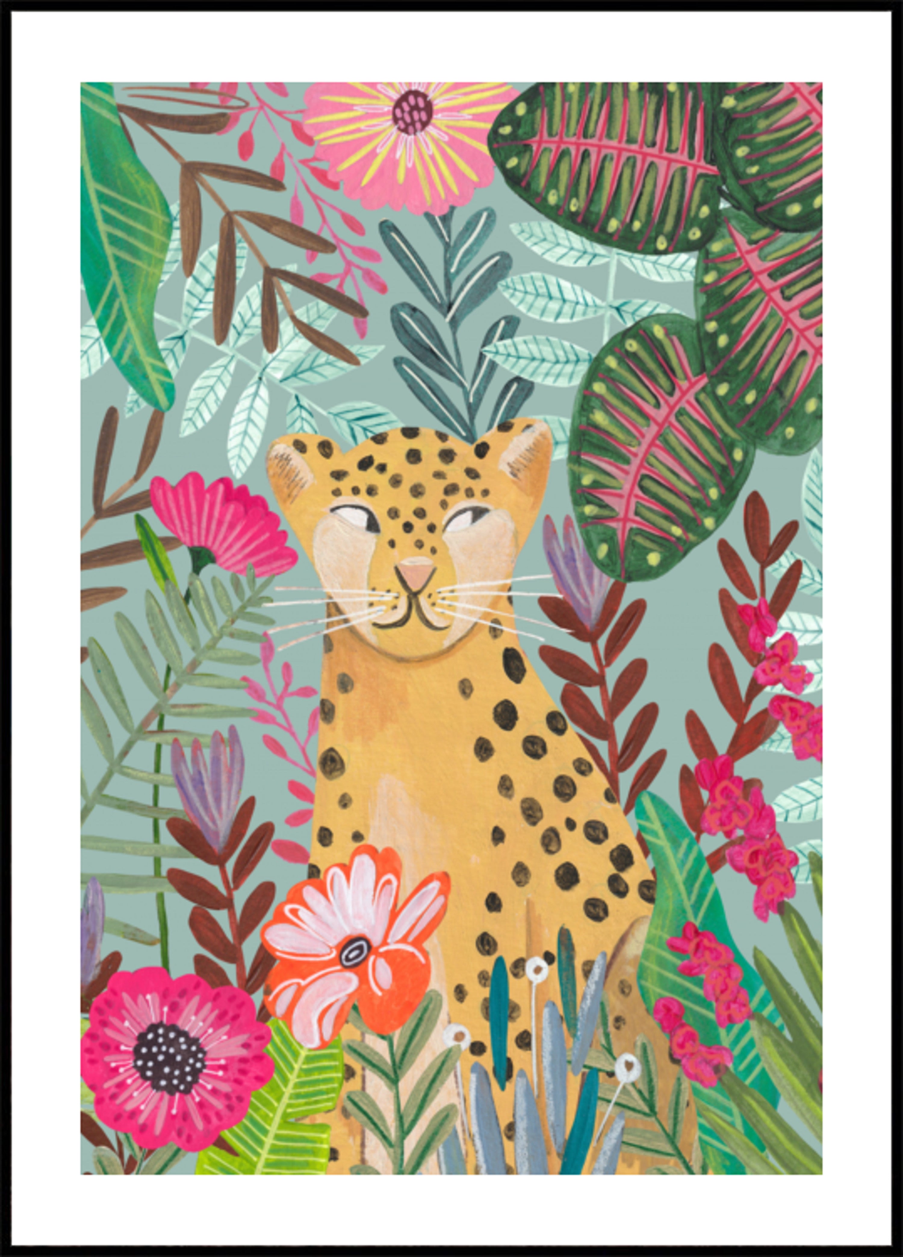 Leopardo en la selva
