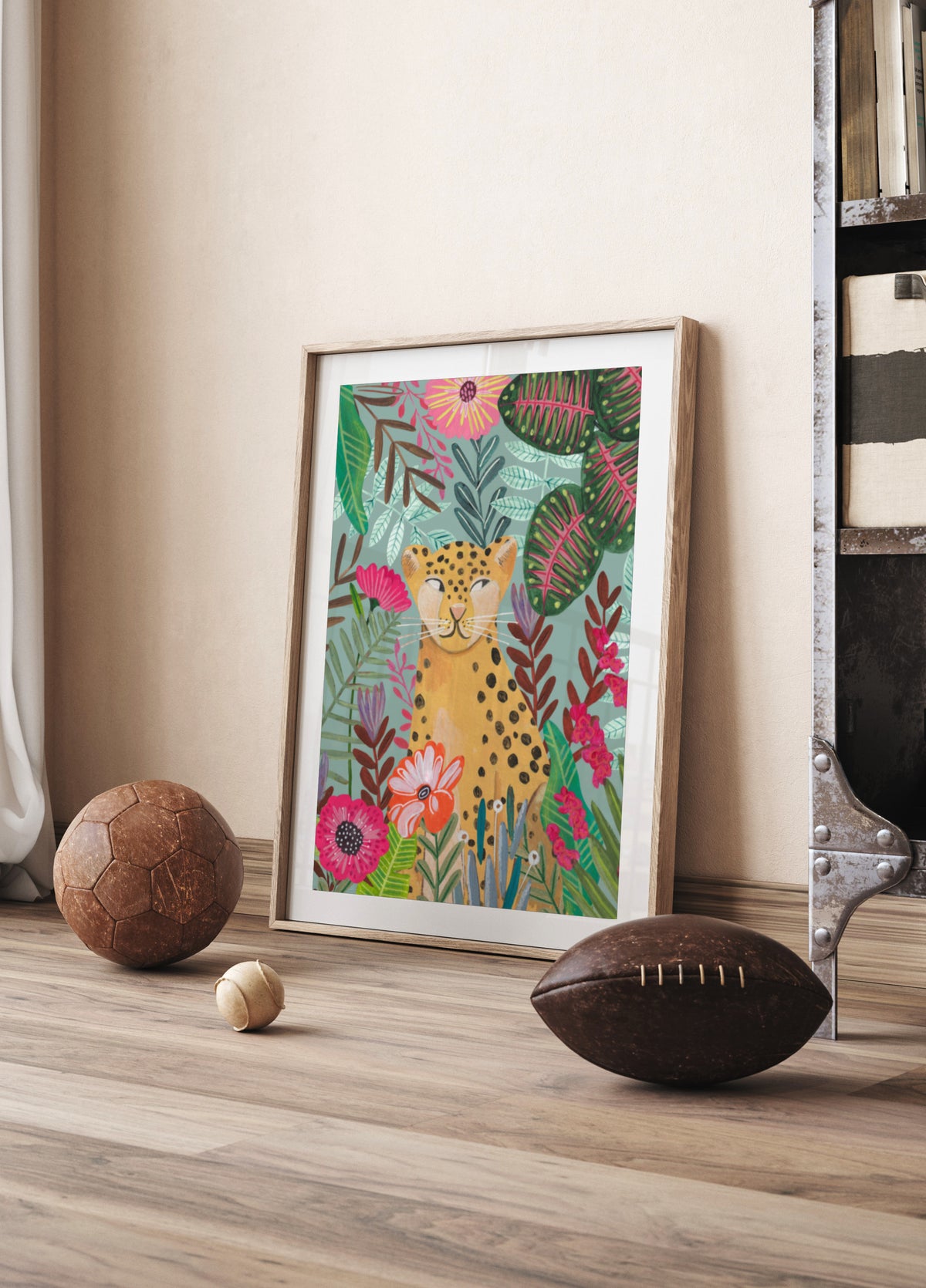Leopardo en la selva