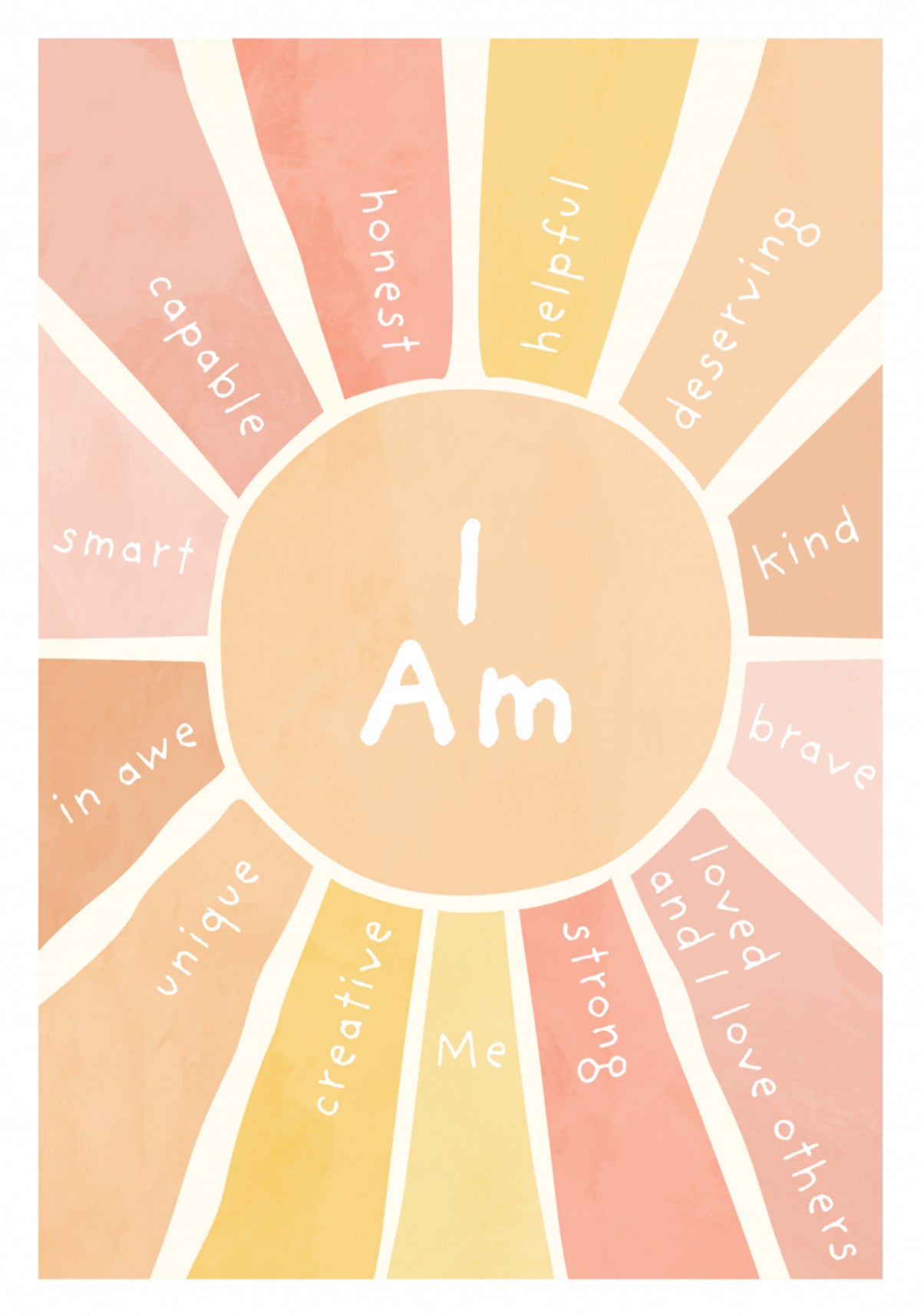 Afirmaciones Positivas Sunburst