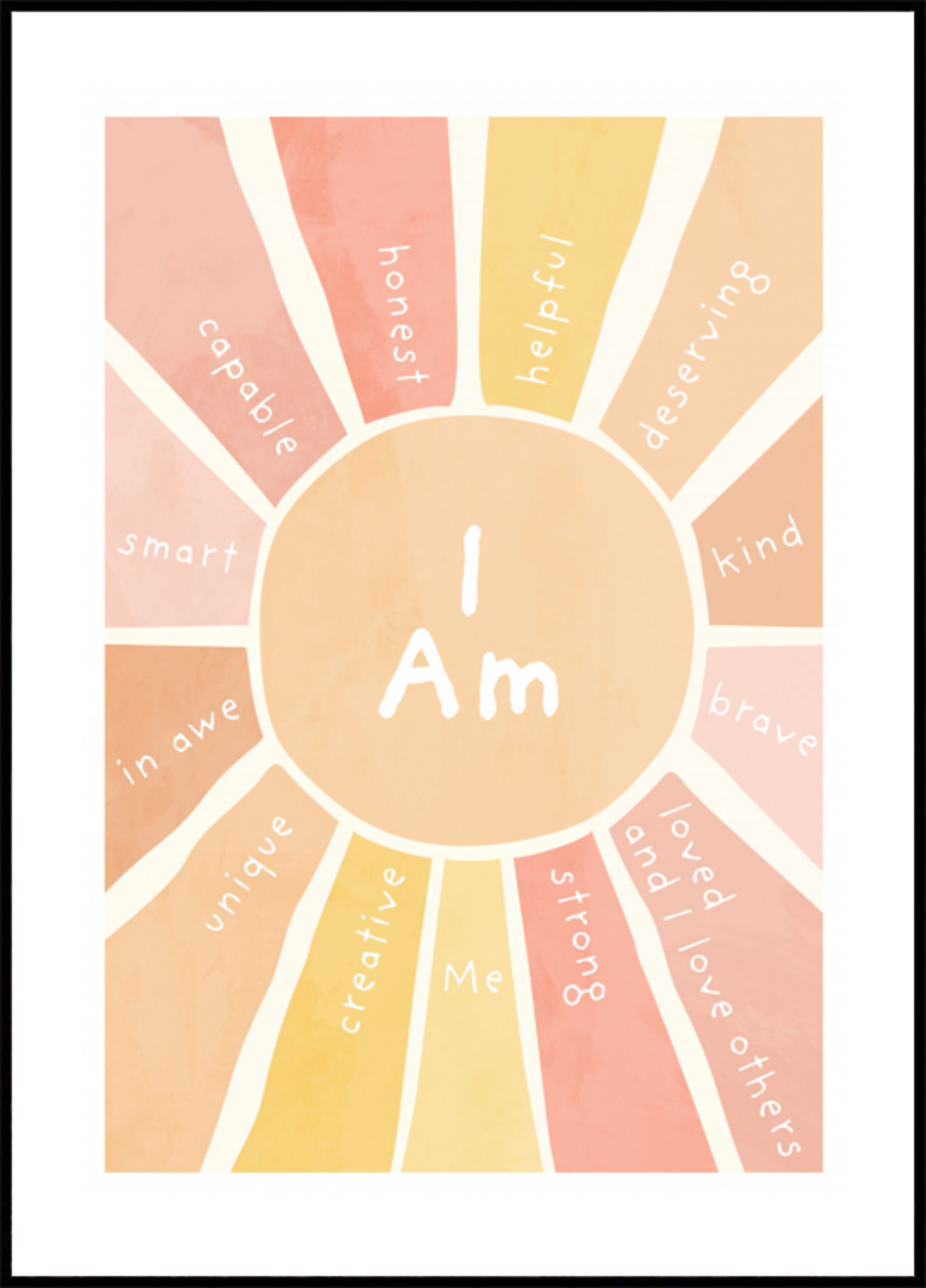 Afirmaciones Positivas Sunburst