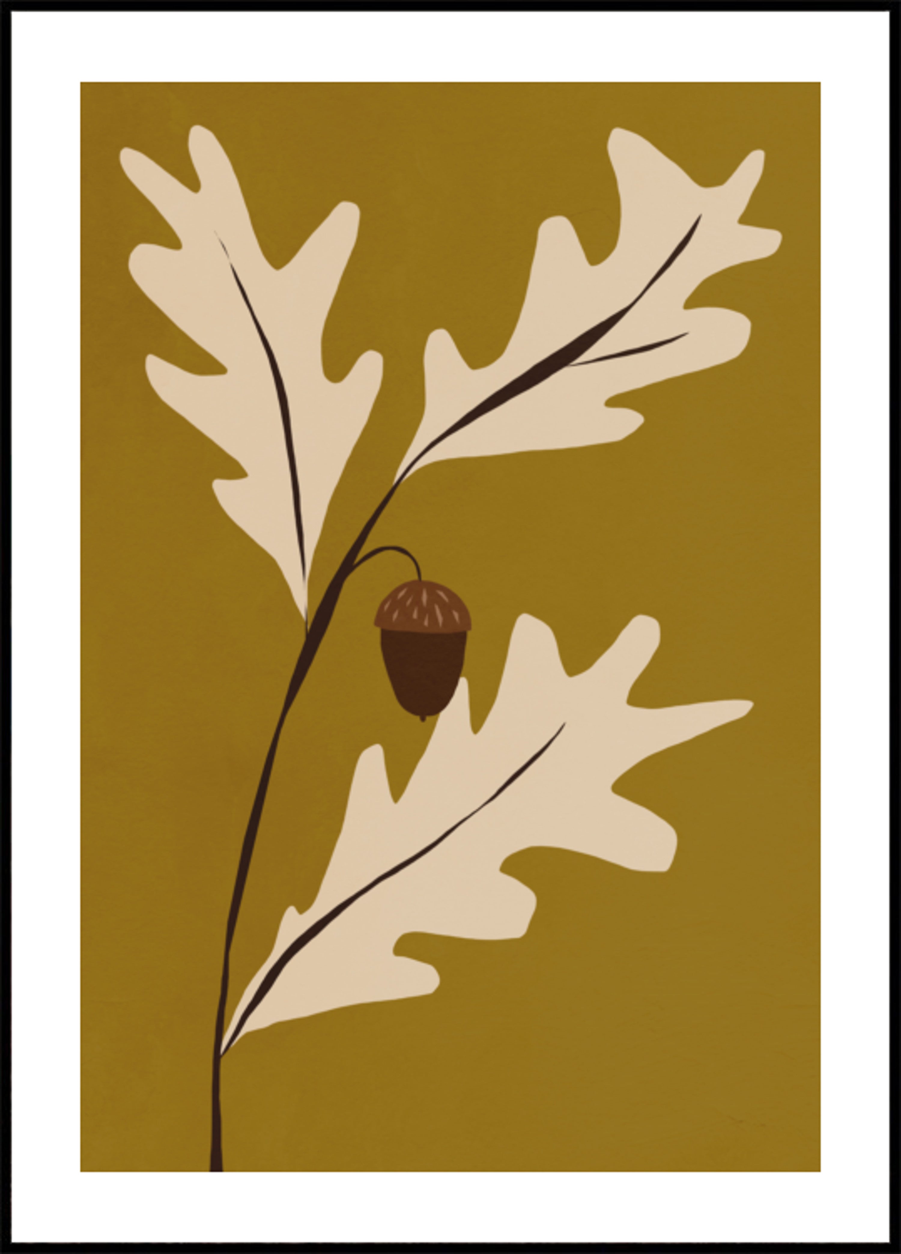 Bellota de roble dorado