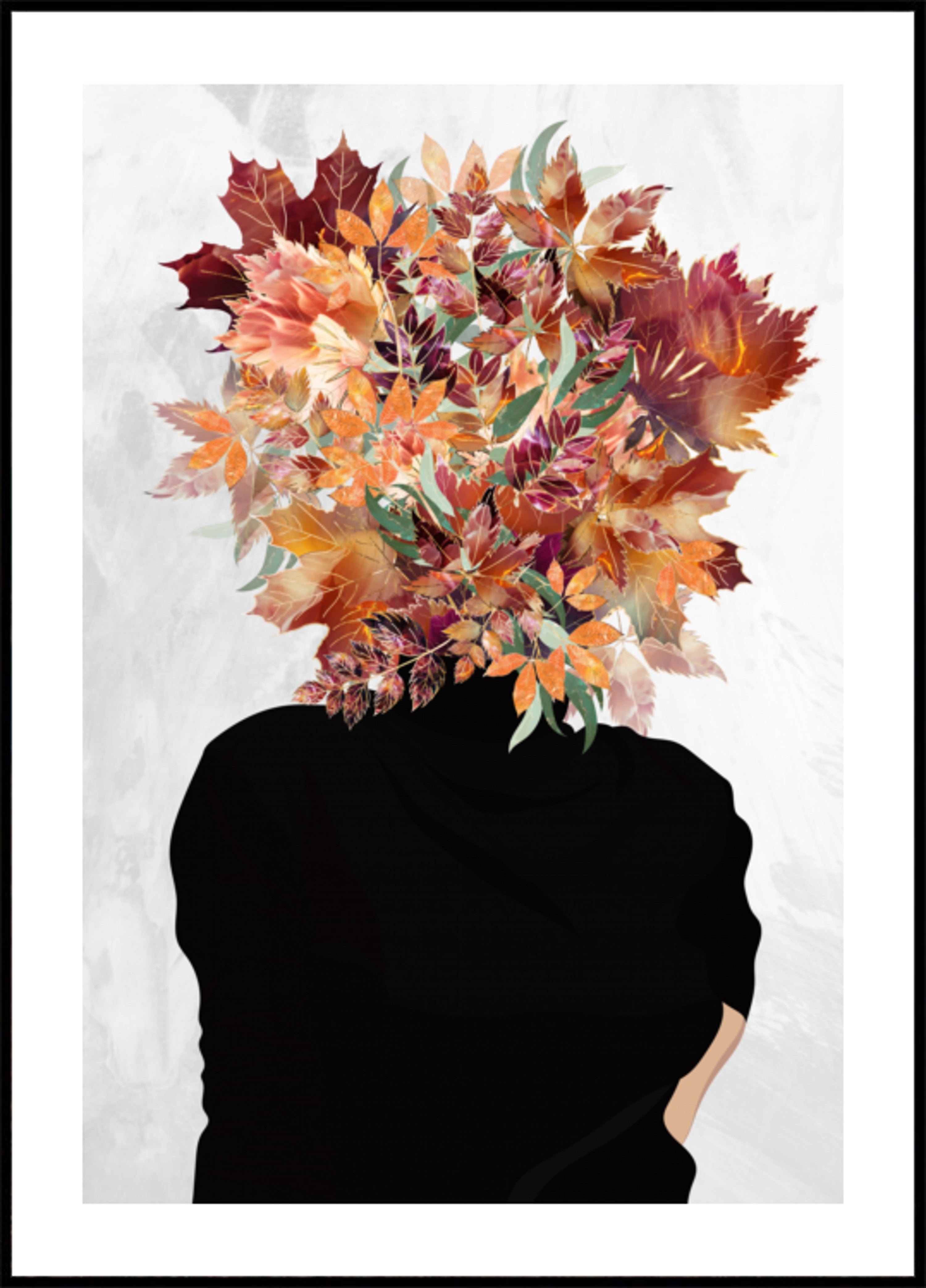 Cabeza llena de otoño