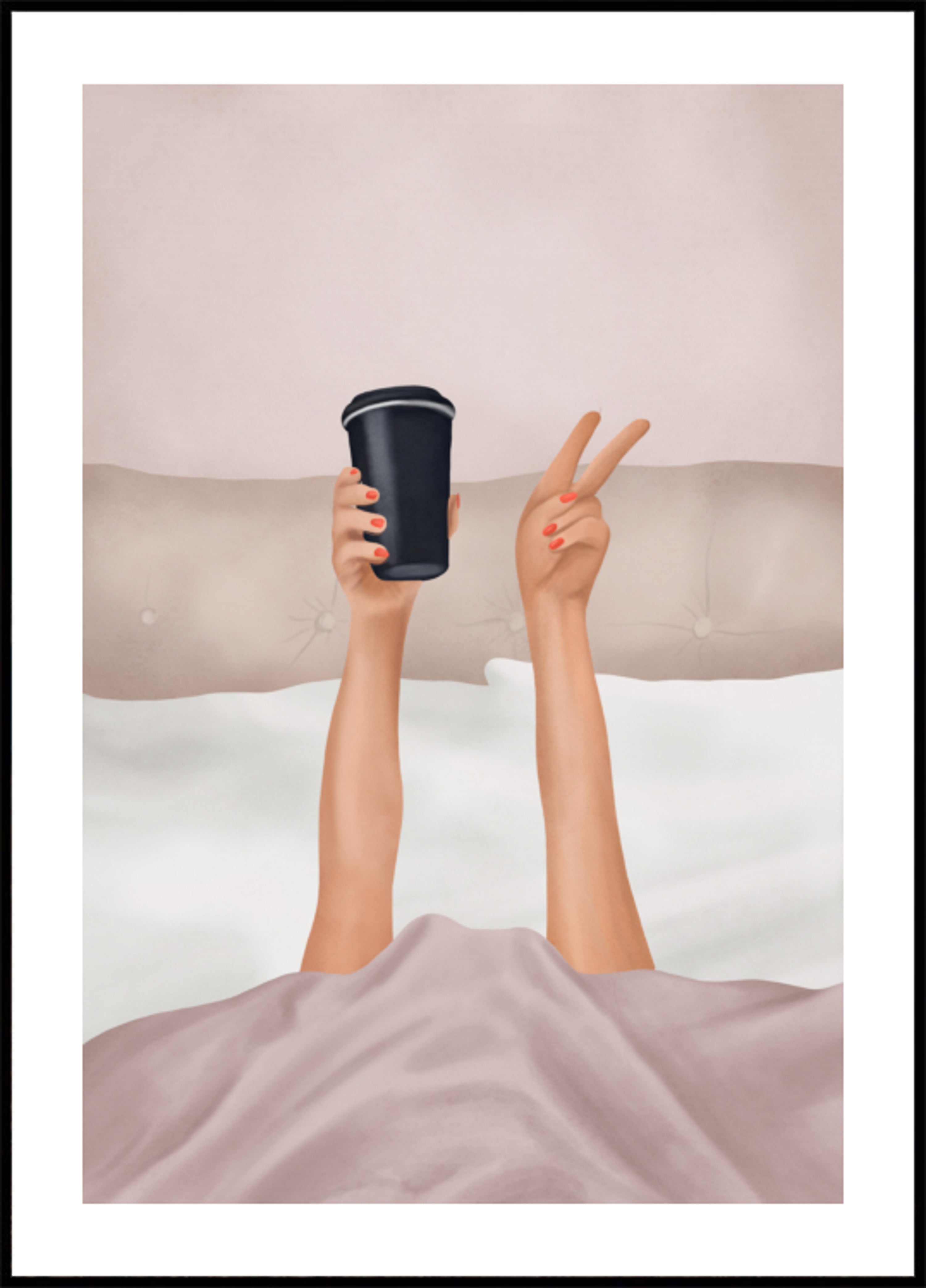 Paz del café de la mañana