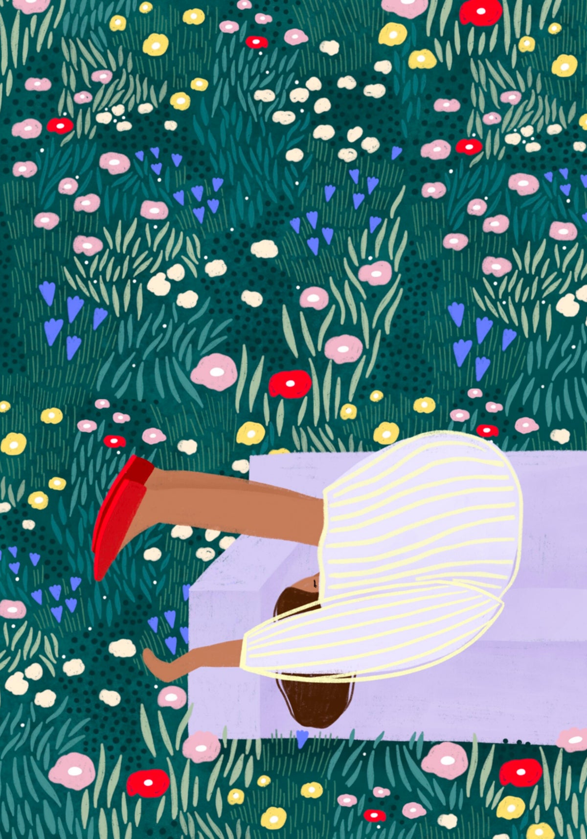Sueños de jardín exuberante