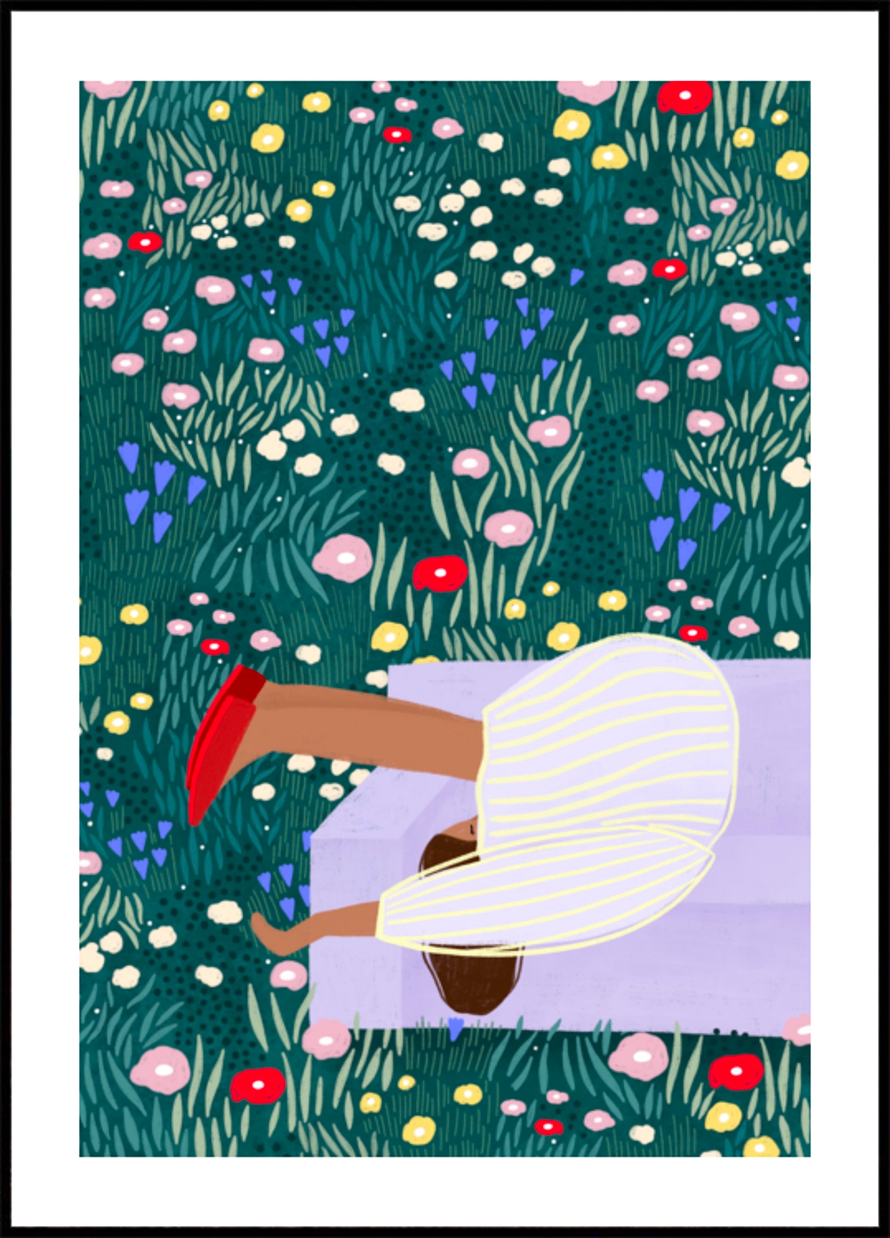 Sueños de jardín exuberante