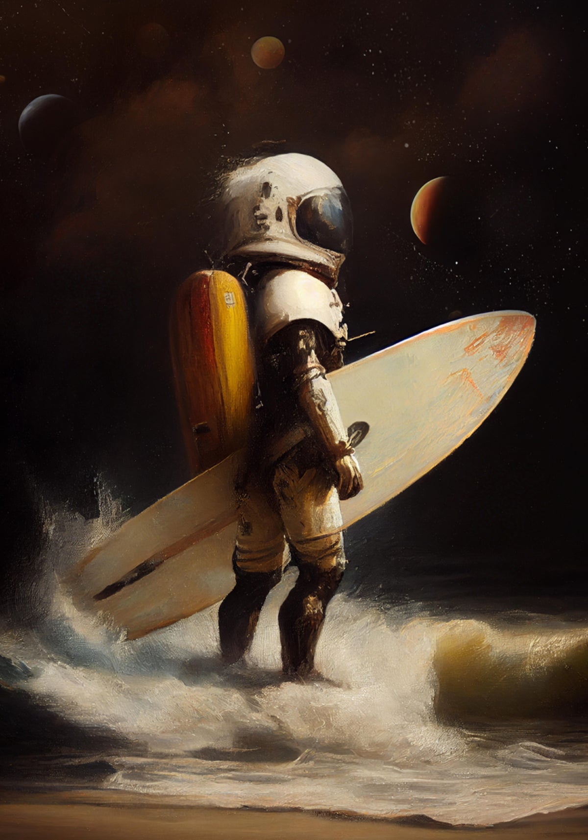 Mi día de surf espacial