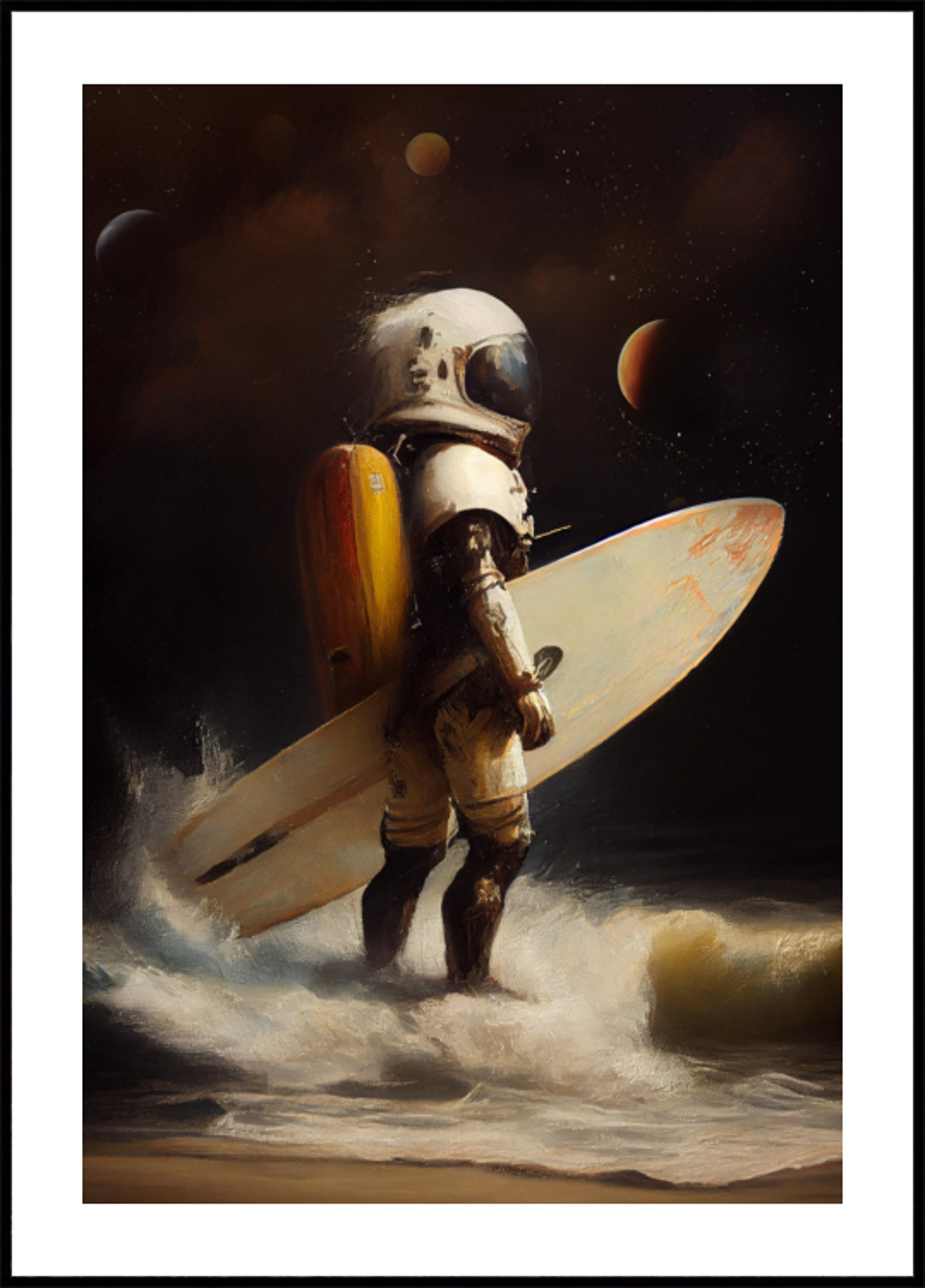 Mi día de surf espacial