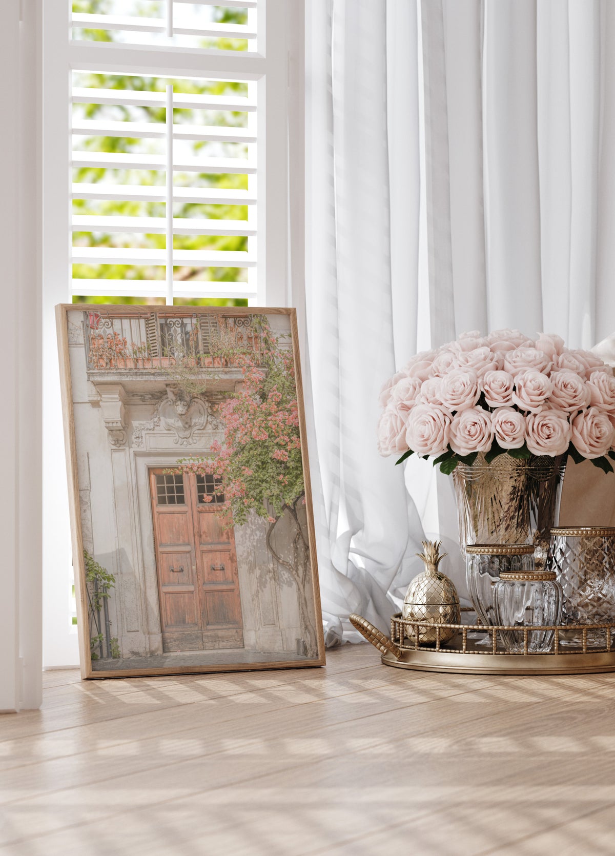 Entrada floral