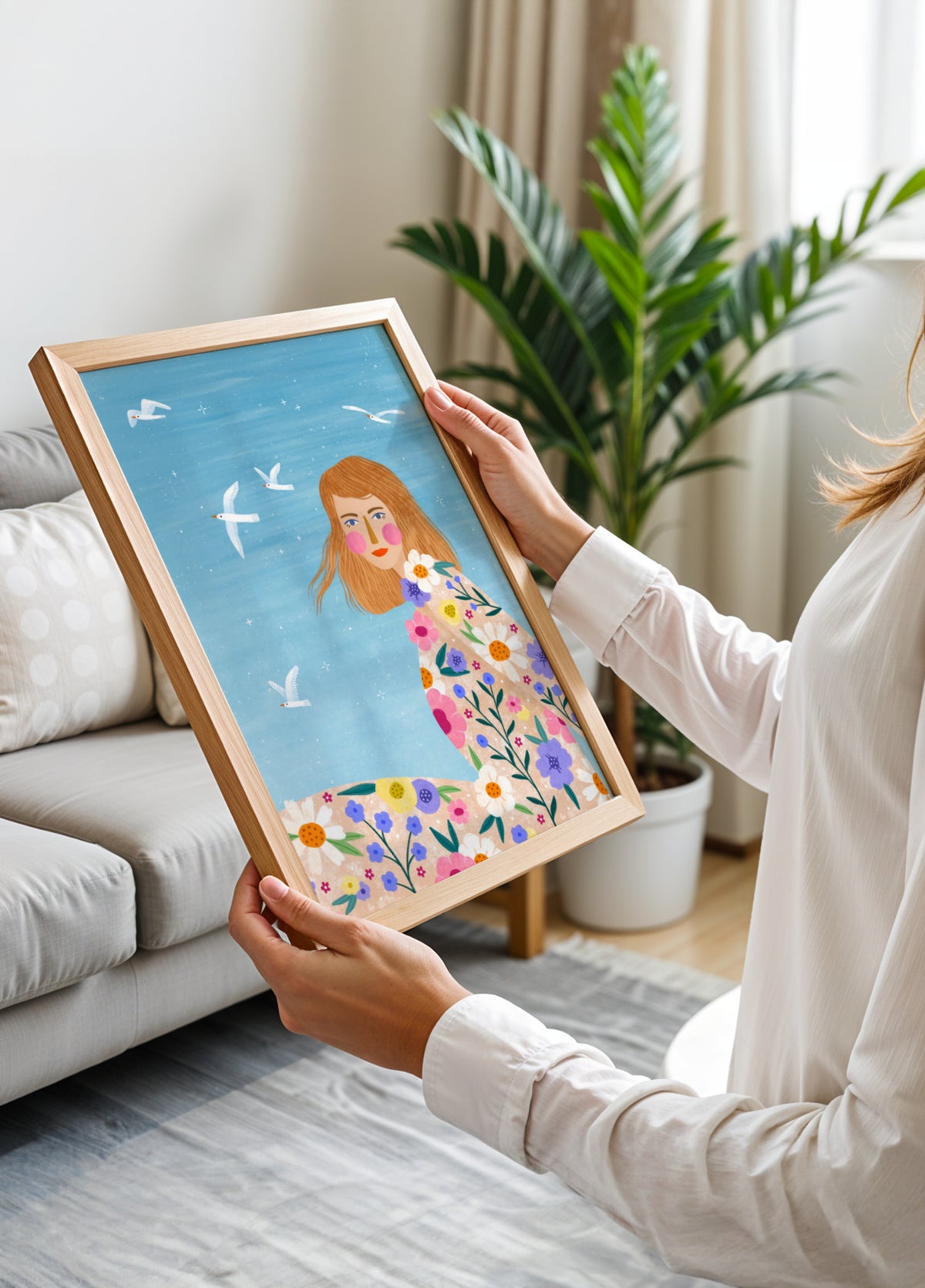 Sueños florales de espíritu libre