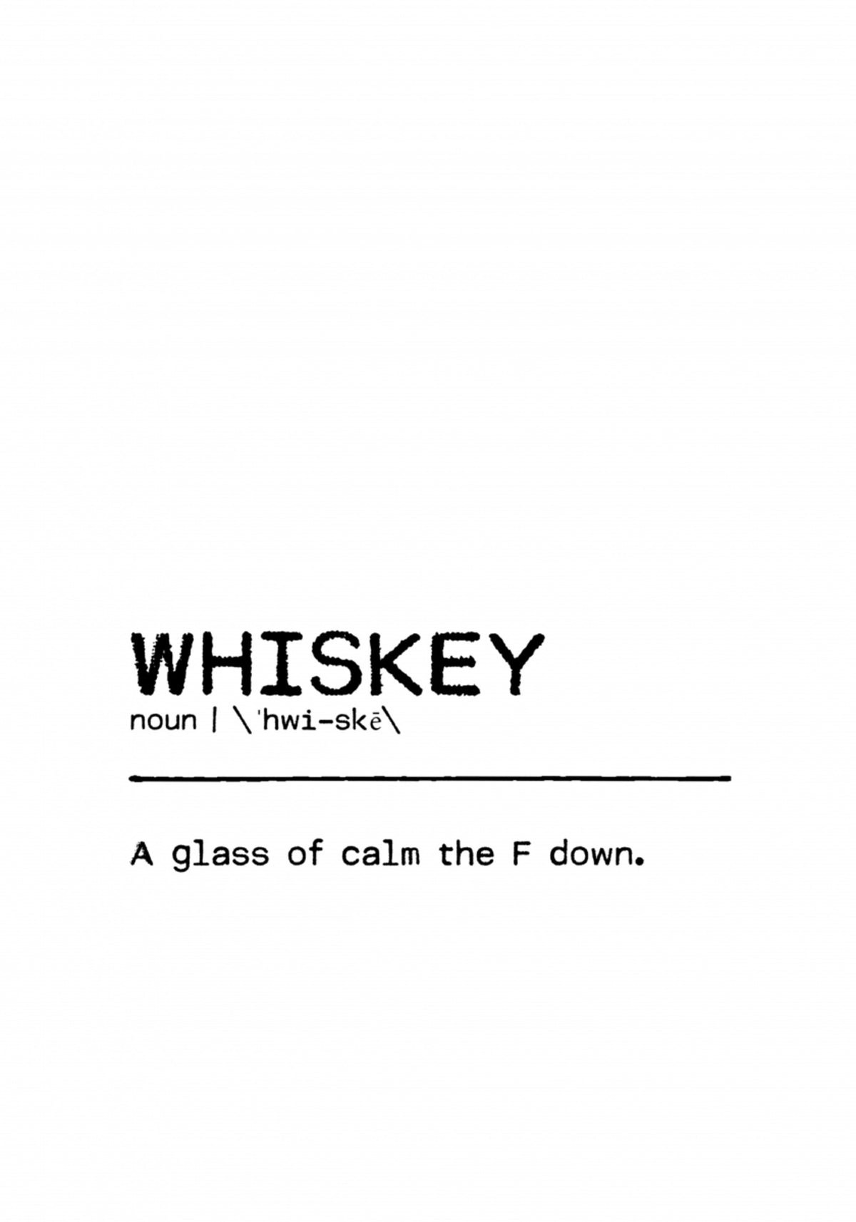 Cita de definición de whisky