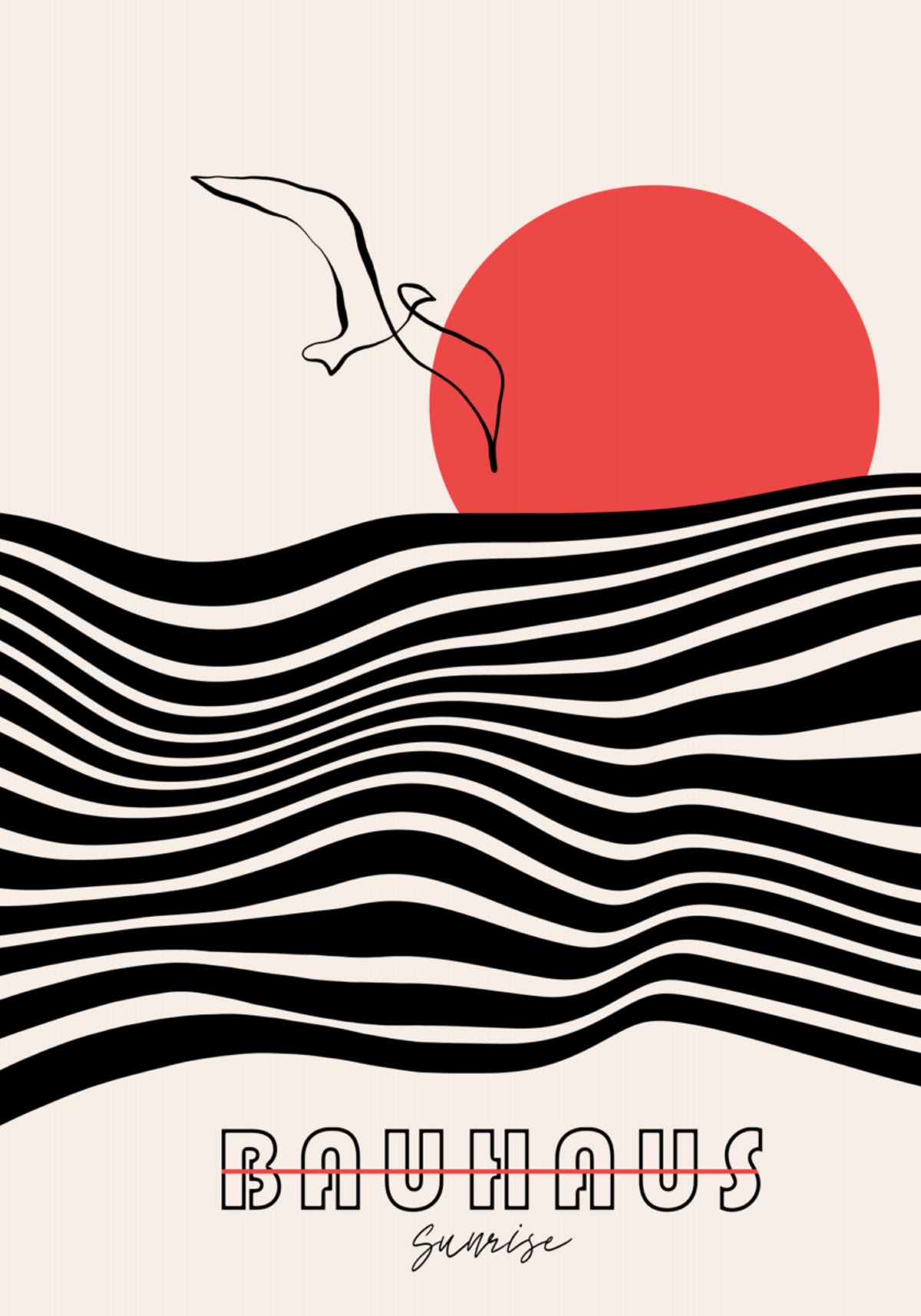 Bauhaus Amanecer Océano