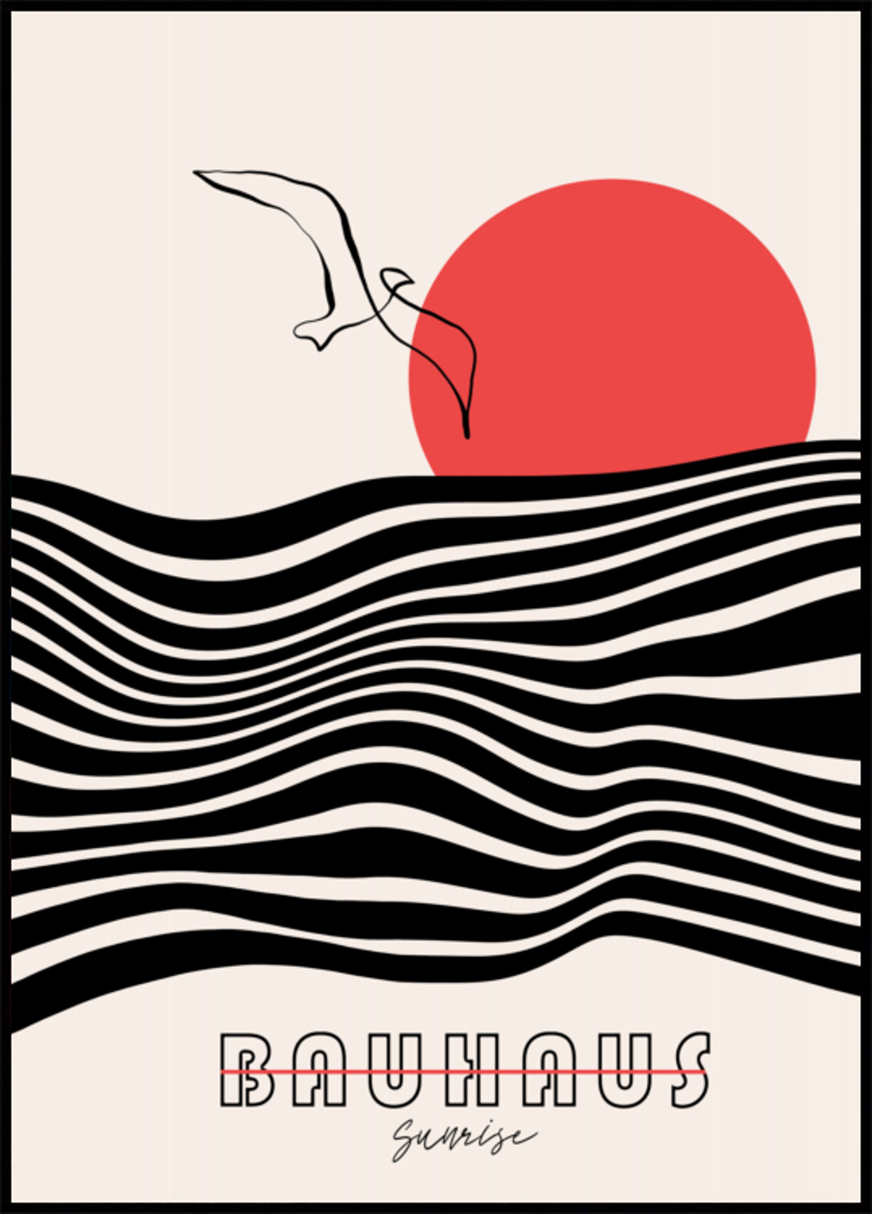 Bauhaus Amanecer Océano