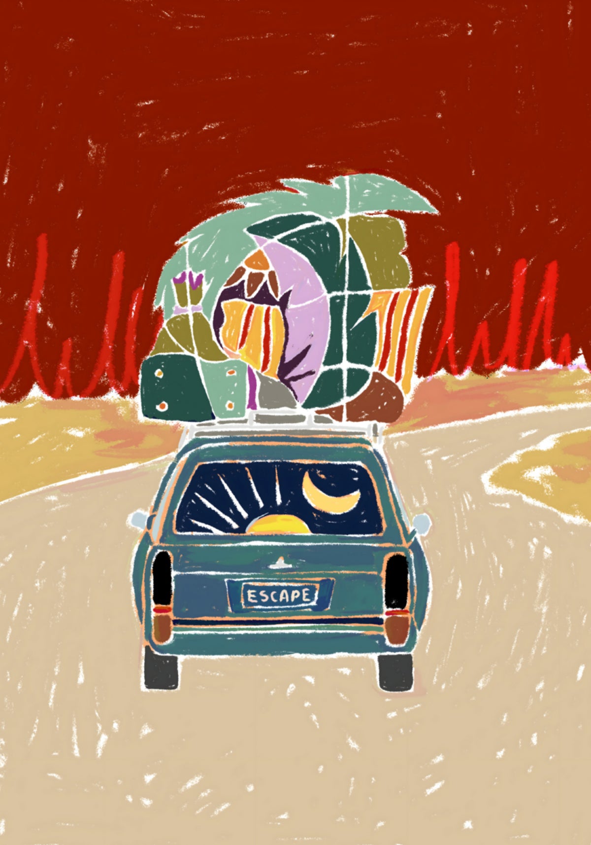 Escapar del viaje por carretera