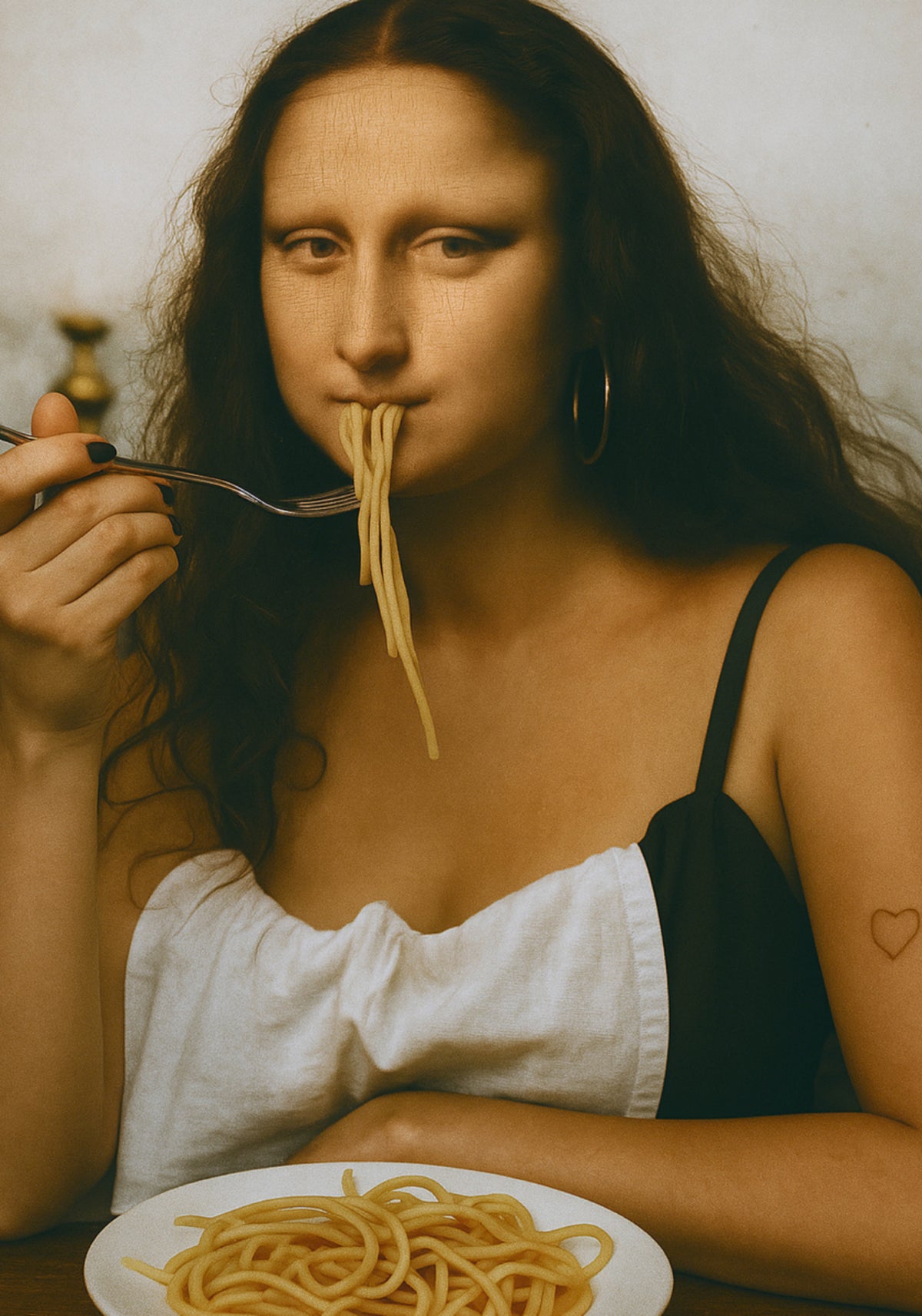Parodia de la Mona Lisa