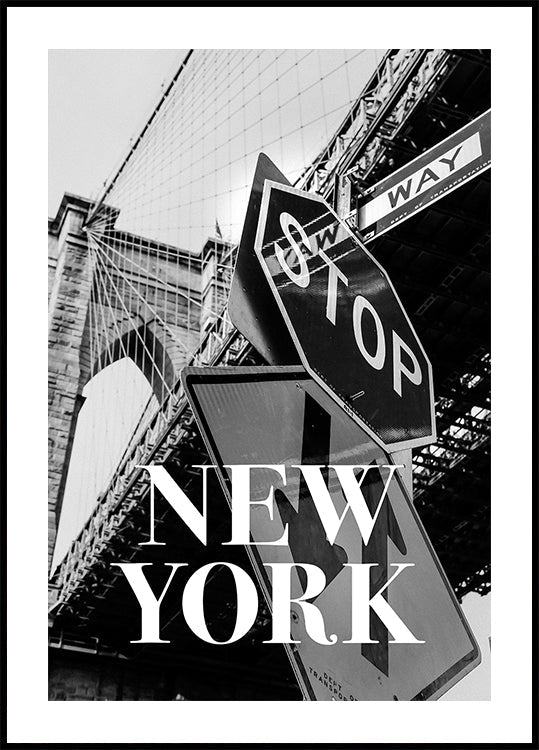 NYC Brooklyn Bridge (NEW) - Posterbox