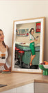 1950's American Diner Watress (NEW) - Posterbox