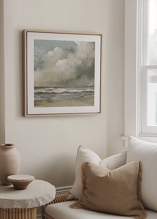 Misty Beach Plakat - Posterbox