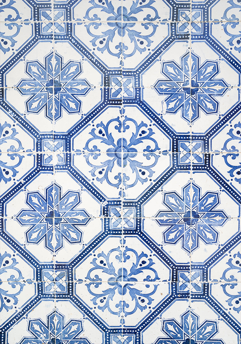 Portugese Azulejos Tiles Plakat - Posterbox