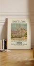 Barcelona print Plakat - Posterbox
