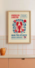 Lobster kitchen print Plakat - Posterbox