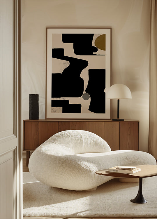 Curves and Shadows Plakat - Posterbox