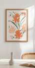 Floral Pattern With Abstract Colorful Flowers (NEW) - Posterbox
