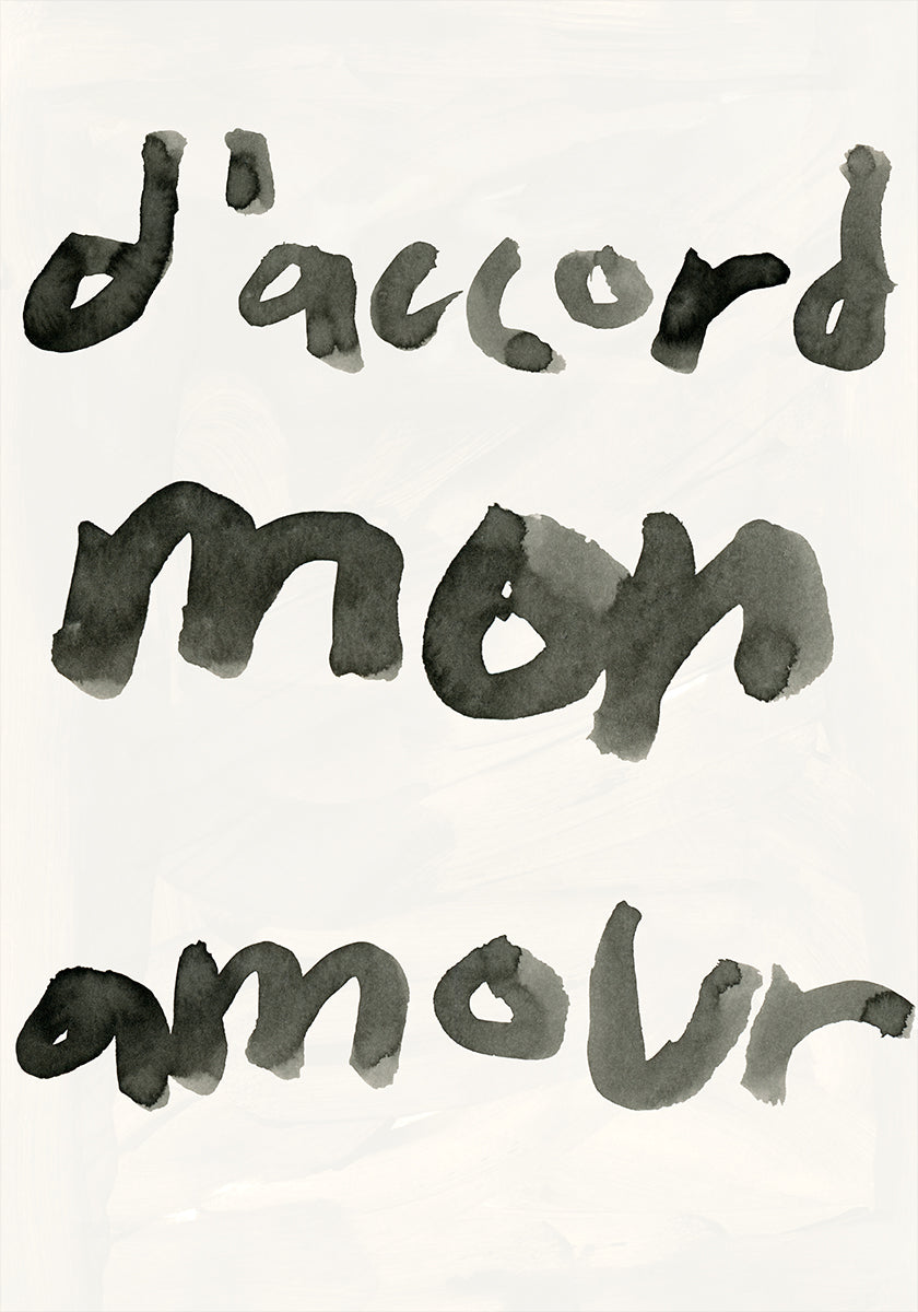 D'accord Mon Amour (NUEVO)