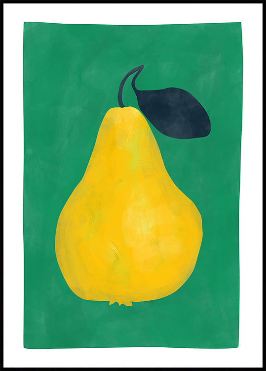 Minimalist Yellow Pear (NEW) - Posterbox