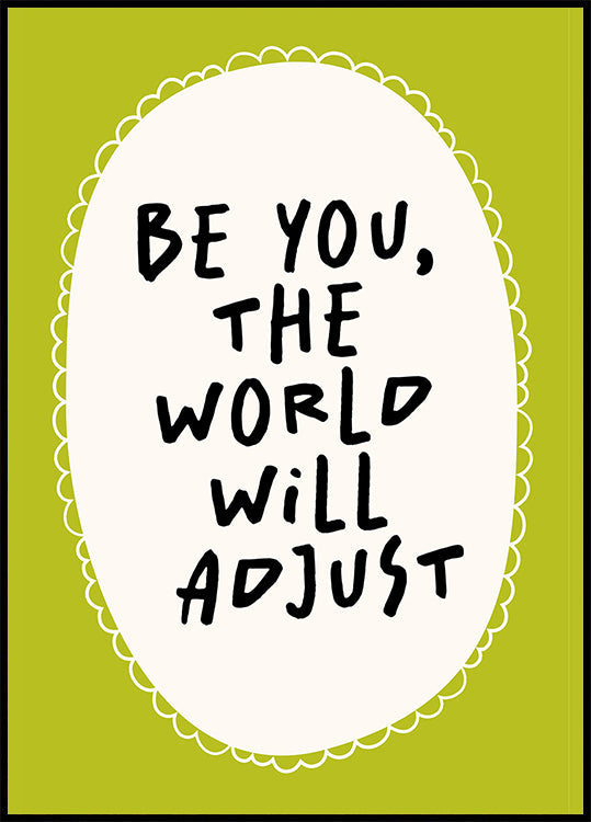 Be You Plakat - Posterbox