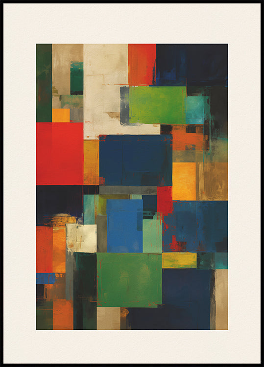 Painted Blocks (NEW) - Posterbox