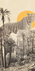 Giant Tiger In Ruins - Posterbox