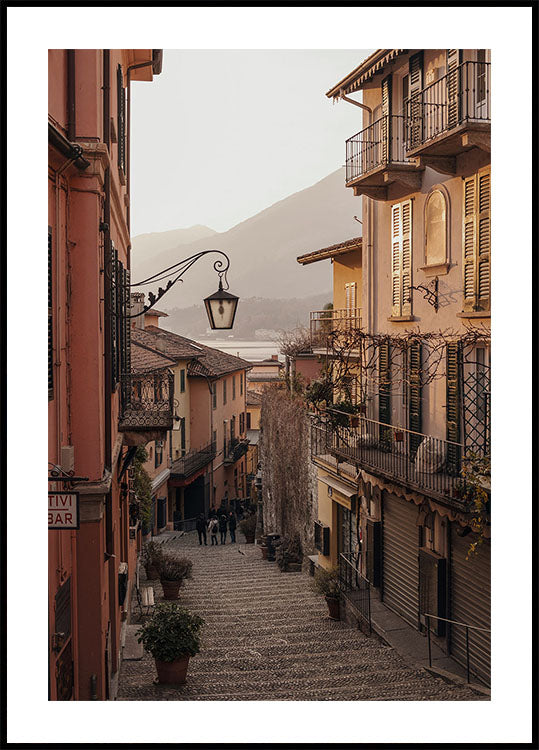 Sunset in Bellagio Plakat - Posterbox.dk