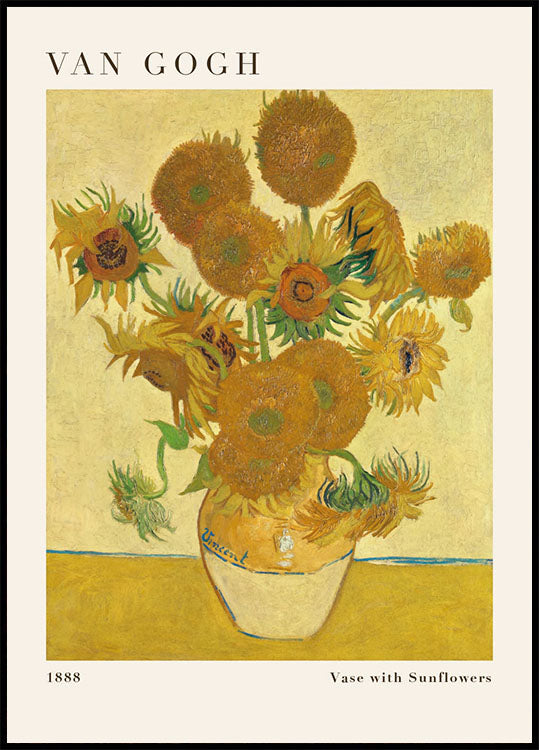 Póster Los girasoles de Van Gogh