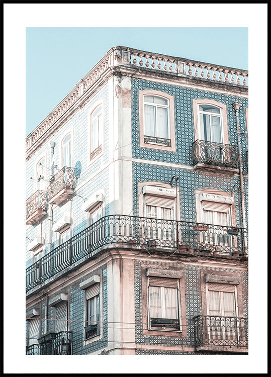 Antique Facade Plakat - Posterbox.dk