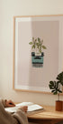 Botanical typewriter Plakat - Posterbox
