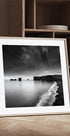 Lapping at the Shore of a Solitary Ocean Plakat - Posterbox