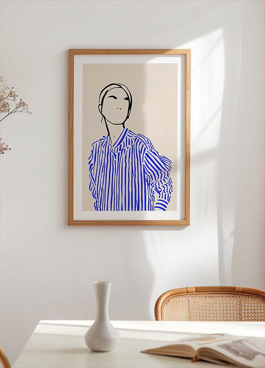 Greywork.Studio | Erato in Blue (NEW) - Posterbox