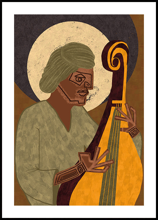 MUSICIAN GUY IX Poster - Posterbox