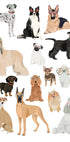 Dogs in glasses Print Plakat - Posterbox