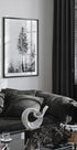 Woven natural dreams black &amp; white Plakat - Posterbox