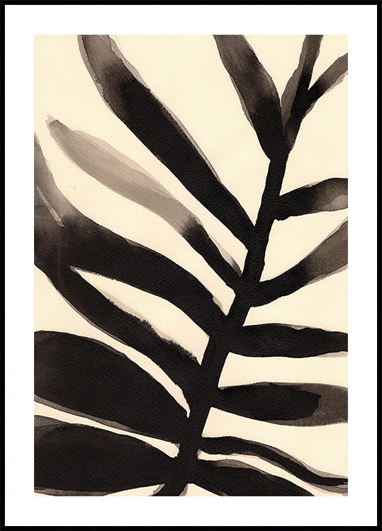 Branches in Black and Beige I Plakat - Posterbox