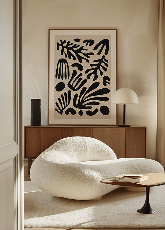 Henri Matisse Black Algae Collection #3 Plakat - Posterbox