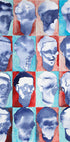 Aldo Red Blue 4x4 - Posterbox