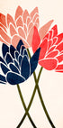 Three Dancing Blossoms - Posterbox